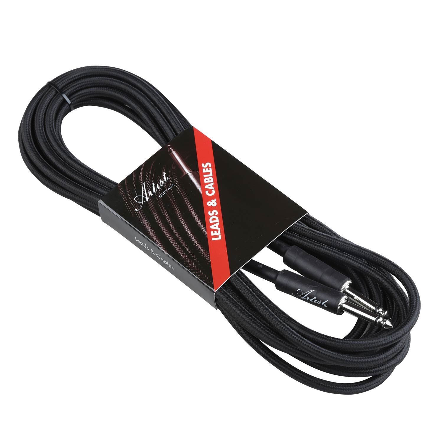 Artist GXB20 20ft (6m) Deluxe Braided Guitar Cable/Lead