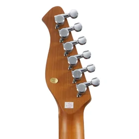 Artist AS94 Cherry-Flame Active Passive Electric Guitar & Padded Bag thumbnail