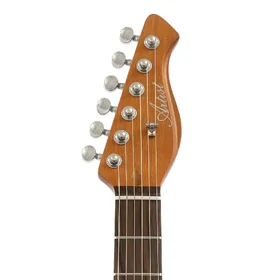 Artist AT53 Vintage Green Aged Electric Guitar & Black Case thumbnail