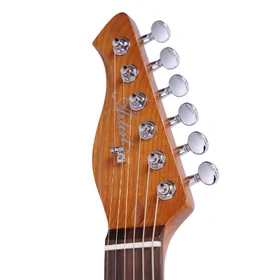 Artist AT53 Left Handed White Electric Guitar w/ Hot Single Coil Pickups thumbnail