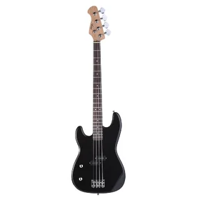 Artist APB Black Left Handed Bass Guitar w/ Accessories & Amp thumbnail