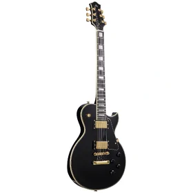 Artist VG100 Black Electric Guitar w/ Bullbucker Pickups thumbnail
