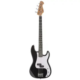 Artist APG Black Bass Guitar w/ Pickguard & Accessories thumbnail