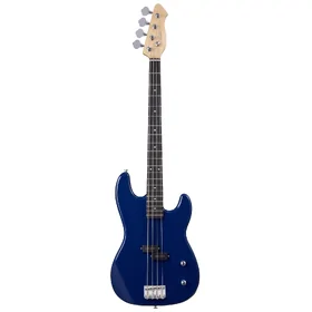 Artist APB Blue Bass Guitar w/ Accessories & 15 Watt Amp thumbnail
