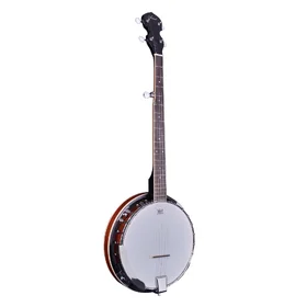 Customer Returned Artist BJ01 5 String 24 Bracket Bluegrass Banjo w/ Geared 5th Tuner thumbnail