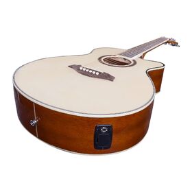 Artist LSPSCEQNTL Left Handed Small Body Acoustic Guitar Ultimate Pack