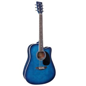 Artist LSPCTB-UPK Blue Beginner Acoustic Guitar Ultimate Pack