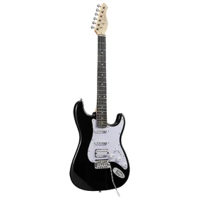 Customer Returned Artist AS1 Black Electric Guitar w/ HSS Pickups & Accessories thumbnail
