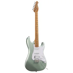 Customer Returned Artist AS20 Metallic Green Electric Guitar w/ HSS Pickups & Padded Bag thumbnail