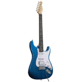 Customer Returned Artist AS1 Metallic Blue Electric Guitar w/ HSS Pickups & Accessories thumbnail