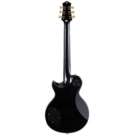 Artist VG100 Black Electric Guitar w/ Bullbucker Pickups thumbnail