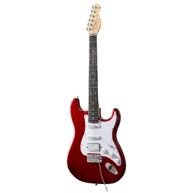 Artist AS1 Metallic Red Electric Guitar w/ HSS Pickups & Accessories thumbnail