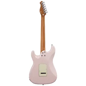 Artist ASMPP Pastel Pink Electric Guitar w/ Single Coil Pickups thumbnail