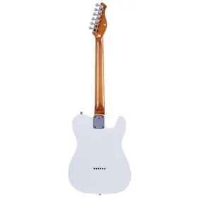 Artist AT53 Left Handed White Electric Guitar w/ Hot Single Coil Pickups thumbnail