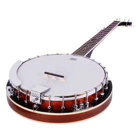 Customer Returned Artist BJ01 5 String 24 Bracket Bluegrass Banjo w/ Geared 5th Tuner thumbnail