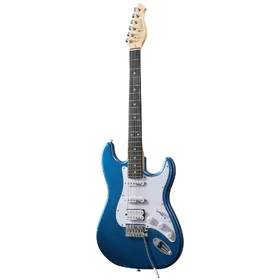 Customer Returned Artist AS1 Metallic Blue Electric Guitar w/ HSS Pickups & Accessories thumbnail