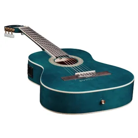Artist CL34 - 3/4 Size Classical Nylon String Guitar Pack - Blue thumbnail
