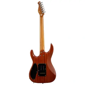 Artist AS94 Cherry-Flame Active Passive Electric Guitar & Padded Bag thumbnail