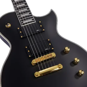 Artist AP6G Cimmerian III Matte Black Electric Guitar w/ Active Pickups thumbnail