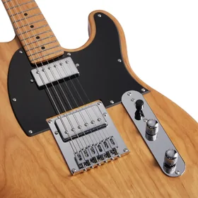 Artist AT92 Natural Electric Guitar w/ Bullbucker Pickups thumbnail
