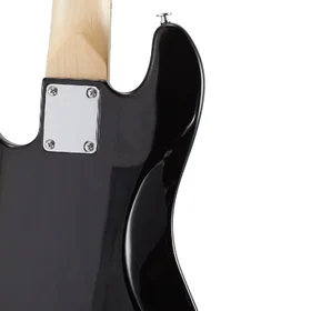 Damaged Artist APB34 Black 3/4 Size Bass Guitar w/ Accessories thumbnail
