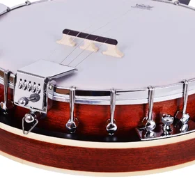 Customer Returned Artist BJ01 5 String 24 Bracket Bluegrass Banjo w/ Geared 5th Tuner thumbnail