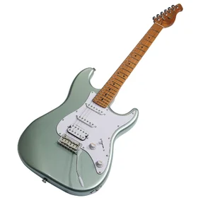 Customer Returned Artist AS20 Metallic Green Electric Guitar w/ HSS Pickups & Padded Bag thumbnail