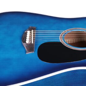 Artist LSPCTB-UPK Blue Beginner Acoustic Guitar Ultimate Pack