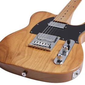 Artist AT92 Natural Electric Guitar w/ Bullbucker Pickups thumbnail