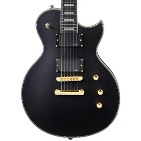 Artist AP6G Cimmerian III Matte Black Electric Guitar w/ Active Pickups thumbnail