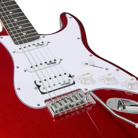 Artist AS1 Metallic Red Electric Guitar w/ HSS Pickups & Accessories thumbnail