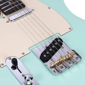 Artist AT53 Left Handed Vintage Green Electric Guitar w/ Hot Single Coil Pickups thumbnail