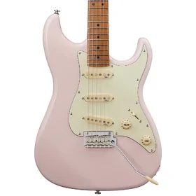Artist ASMPP Pastel Pink Electric Guitar w/ Single Coil Pickups thumbnail