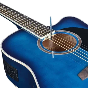 Customer Returned Artist LSPCEQ Blue Beginner Acoustic Electric Guitar Pack thumbnail