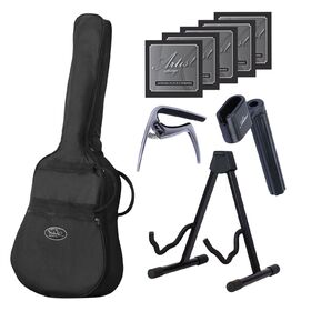 Artist CL44BK Full Size Classical Guitar Ultimate Pack - Black
