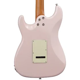 Artist ASMPP Pastel Pink Electric Guitar w/ Single Coil Pickups thumbnail