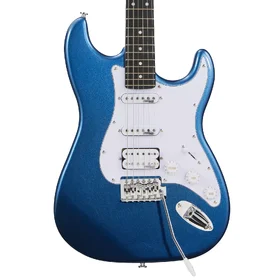 Customer Returned Artist AS1 Metallic Blue Electric Guitar w/ HSS Pickups & Accessories thumbnail