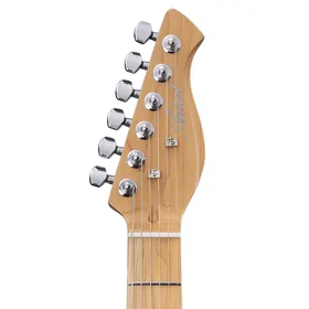 Artist AT92 Natural Electric Guitar w/ Bullbucker Pickups thumbnail