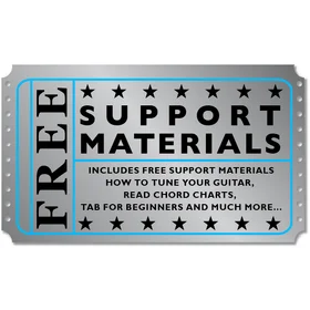 Customer Returned Artist LSPCEQ Blue Beginner Acoustic Electric Guitar Pack thumbnail