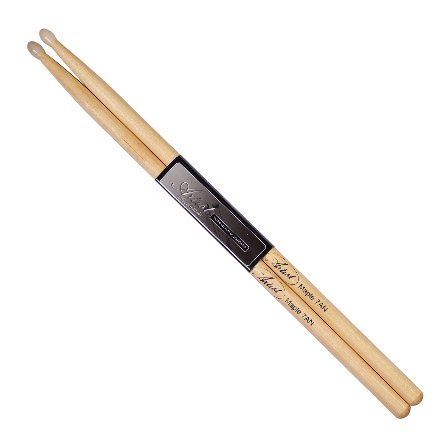 Artist DSM7AN Maple 7A Drum Sticks With Nylon Tips