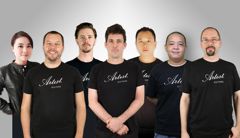 Artist Guitars Team