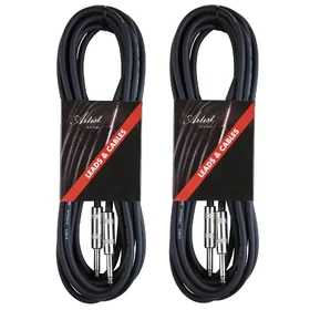 Artist JJ20 20ft (6m) Speaker Cable/Lead Jack-Jack - 2 Pack