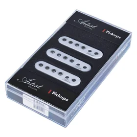 Artist WRANGLER-SET Electric Guitar Single Coil Pickups Set of 3 - White