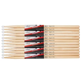 Artist DSM5AN Maple Drumsticks w/ Nylon Tips 6 Pairs