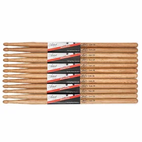 Artist DSO2B Oak Drumsticks w/ Wooden Tips 6 Pairs