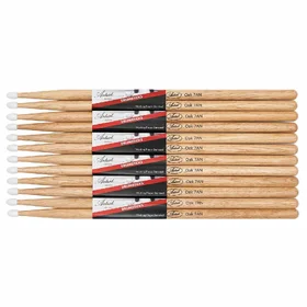 Artist DSO7AN Oak Drumsticks w/ Nylon Tips 6 Pairs