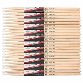 Artist DSM7AN Maple Drumsticks w/ Nylon Tips 12 Pairs