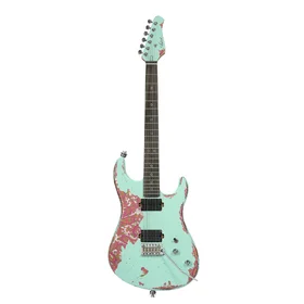 Artist SKYLER Paisley Relic Electric Guitar w/ Hand-Made Pickups