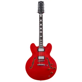 Artist Cherry12 12 String Semi-Hollow Electric Guitar w/ Humbucker Pickups