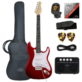 Artist ASP Red Electric Guitar w/ Accessories & Amp